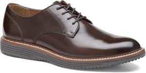 Мужские туфли Johnston Murphy Upton с простым носком Johnston & Murphy, Mahogany Full Grain