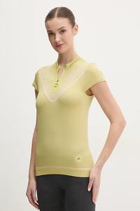 Футболка для тренировок TrueNature Adidas By Stella Mccartney, зеленый