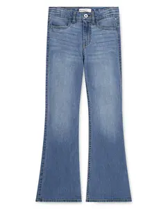 Брюки-клеш с высокой посадкой для девочек Abercrombie, синий