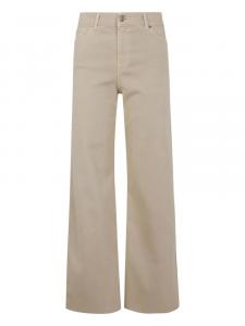 Брюки из саржевого переплетения 7 For All Mankind, нейтральный