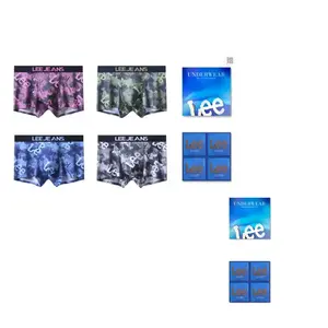 Мужские трусы-боксеры Lee, черный