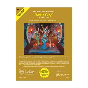 Модуль Original Bottle City (Limited Collector's Edition) w/Color Copies of Original Map, Lake Geneva Castle & Campaign