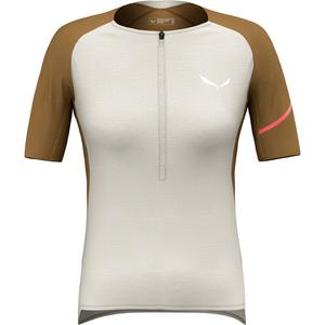 Женский трикотаж с молнией до половины длины Vento AM Salewa, бежевый