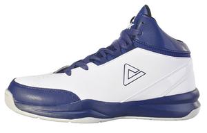 Баскетбольные кроссовки мужские среднего размера, синие/белые Peak