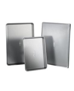 Набор из 3 предметов посуды для выпечки из алюминия с антипригарным покрытием USA Pan, NO COLOR