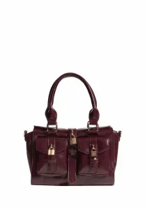 Сумка с карманом для навесного замка Friends Like These, Burgundy Red