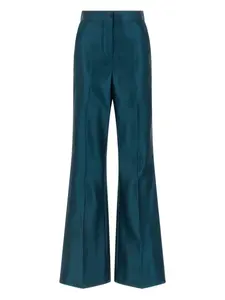 Брюки-клеш с завышенной талией FENDI, синий