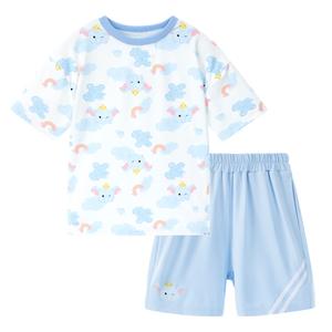 Детская повседневная спортивная одежда Disney, синий