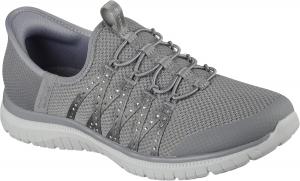 Женские слипоны Skechers Virtue - Stunner без использования рук, серый