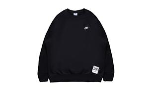 Чёрная толстовка Nike мужская