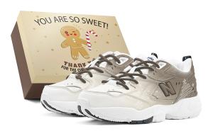 Женские кроссовки NB 608 V1 для тренировок низкие белые New Balance, коричневый