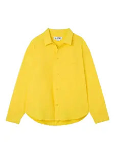 Хлопковая рубашка Sunnei, желтый