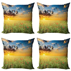 Чехол для подушки Abakuhaus, красный