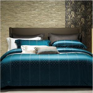 YUSIWOAL Комплект постельного белья из жаккард-парчи и египетского хлопка 1200TC