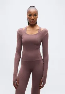 Топ zenvy с длинными рукавами Nike Performance, Tattoo/White