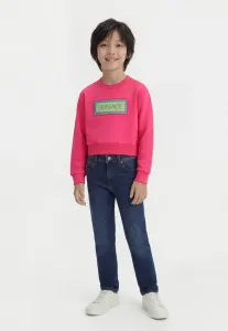 Электрическая толстовка унисекс с логотипом borchiette Versace, Radiant Pink/Multi-Coloured