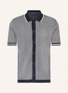 Трикотажная рубашка свободного покроя, комфортного кроя Olymp, мультиколор