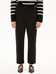 Свободные брюки со складками спереди ARMEDANGELS, черный