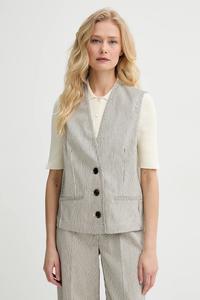 Хлопковая жилетка Sessun, бежевый