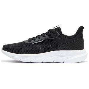 Кроссовки мужские низкие Obsidian черный/серебристо-белый 361°