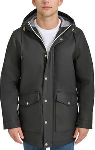 Мужская прорезиненная куртка-дождевик Levi's, Black