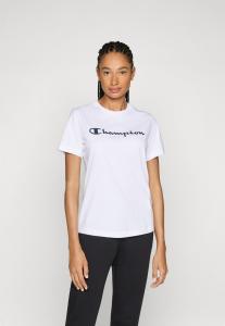 Футболка Champion BASICS CREWNECK LARGE LOGO, White
