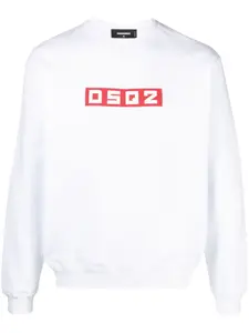 Толстовка с нашивкой-логотипом DSQUARED2, белый