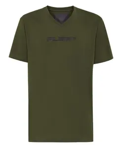 Футболка с V-образным вырезом, размер SS Philipp Plein, зеленый