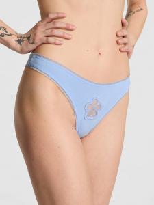 Трусики-Стринги из хлопка с заплатками в виде ромашек Pink, daisy mesh blue dancer mesh daisy graphic