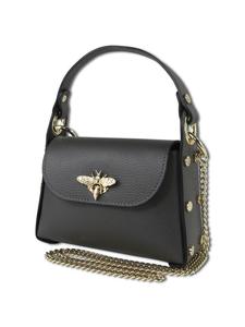 Наплечная сумка Toscanto Umhängetasche Leder grau ca. 19cm