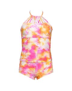 Купальный комплект HOBIE Color High-Neck Tankini 2c, розовый