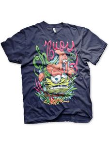 Футболка синего цвета SpongeBob