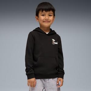 Детская толстовка с капюшоном Super Puma, черный