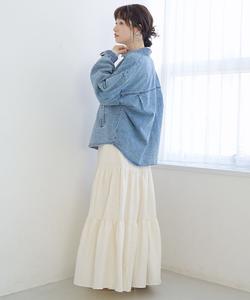 Джинсовая рубашка-куртка для сна Coen, цвет Cobalt