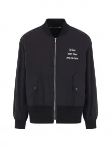 Хлопковая куртка на молнии Undercover, черный