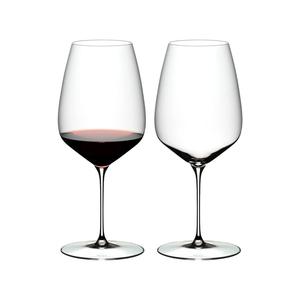 RIEDEL КОМПАНИЯ ПО ПРОИЗВОДСТВУ БОКАЛОВ ДЛЯ ВИНА Бокал для красного вина Cabernet Merlot Weinglas Veloce 829 мл, набор из 2 шт., прозрачный Riedel The Wine Glass Company, прозрачный