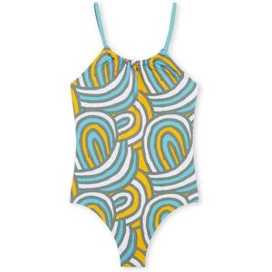 Комбинированный купальник Badeanzug Cali Oneill, синий