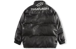 Стеганая куртка унисекс Suamoment, Черный