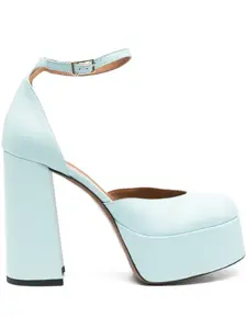 Туфли-лодочки Cellole на каблуке 120 мм ATP Atelier, синий