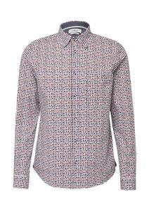 Рубашка на пуговицах Comfort fit s.Oliver, White