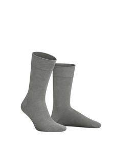 Носки Relax Cotton с манжетой, не сдавливающей мышцы, серебристого цвета Hudson