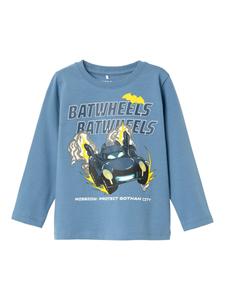Рубашка NAME IT Jatzy Batwheels, цвет Opal/Dark blue