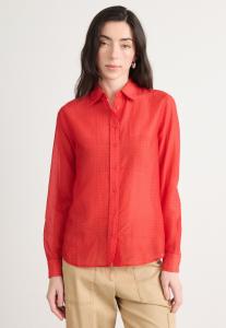 Блуза GANT PRINTED GINGHAM SHIRT, Bold Red/Red