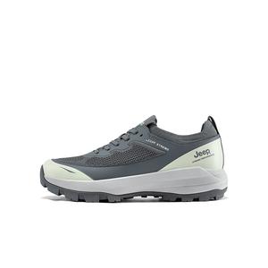 Низкие походные ботинки мужские серые Jeep, Gray