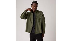 Рубашка свободного кроя Zandt Levi's, Juke Deep Depths Garment Dye - Green