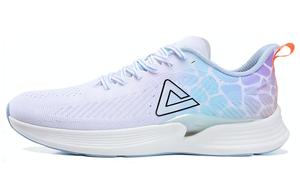 Кроссовки мужские с низким верхом белые/синие/фиолетовые Peak