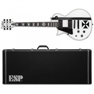 Электрогитара ESP LTD James Hetfield Iron Cross Left Handed SW Snow White NEW with ESP CASE!