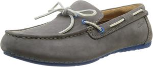 Мокасины мужские Clarks, серый