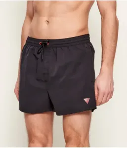 Новые базовые плавательные шорты regular fit Guess Underwear, черный