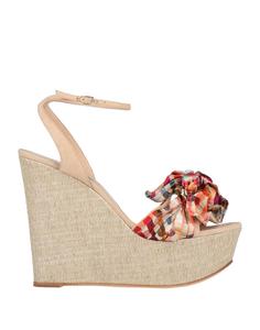 Сандалии Casadei, бежевый